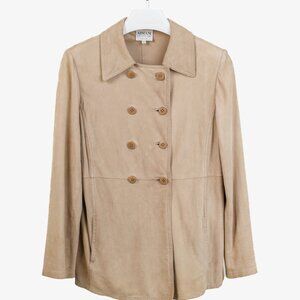 Armani Collezioni 2004 Tan Suede Jacket